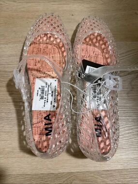 MIA Clear Jelly Mary Jane Sandals